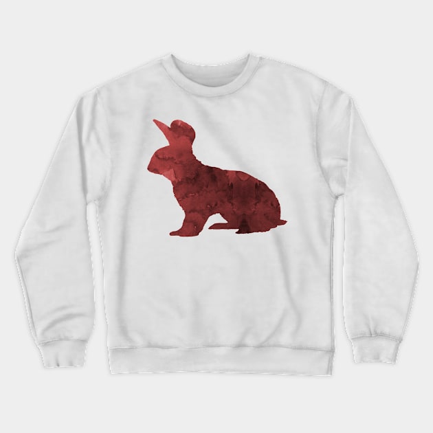 Rabbit Crewneck Sweatshirt by BittenByErmines